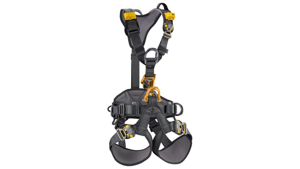 Petzl Astro Bod Fast Black W/ Integrated Croll L Ansi , Csa &amp; Nfpa Harness, 2, C083BA05