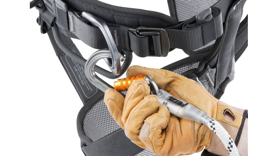 Petzl Astro Bod Fast Black W/ Integrated Croll L Ansi , Csa &amp; Nfpa Harness, 2, C083BA05