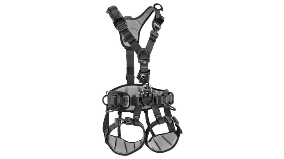 Petzl Astro International Harness, Black, 1, C083BB04