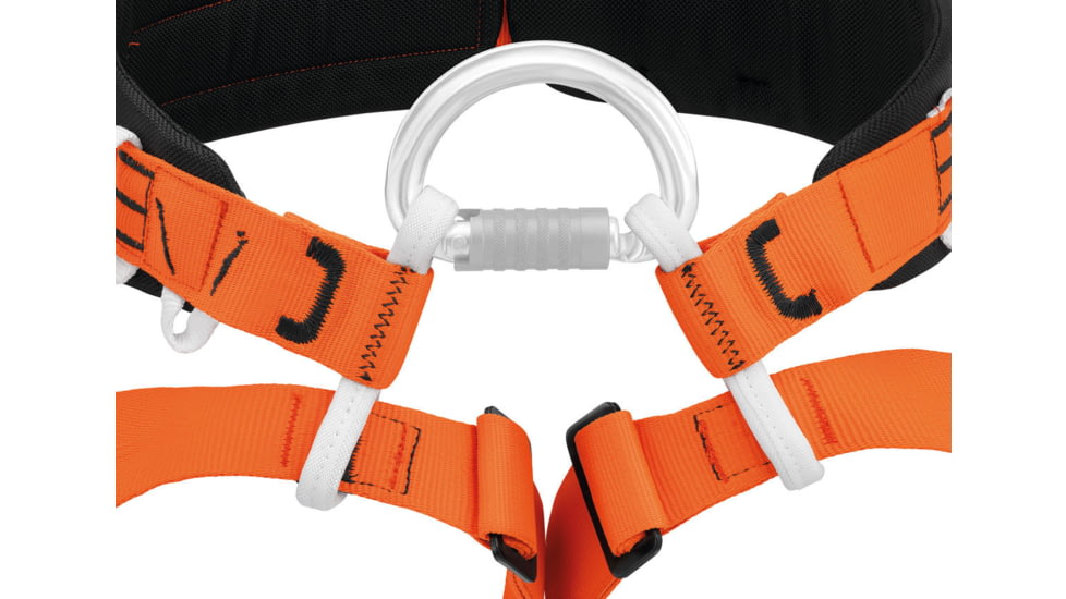 Petzl Aven Harness, Orange/Black, 1, C013AA00