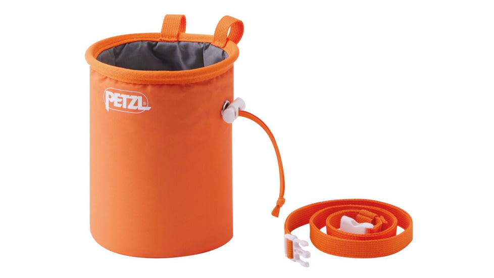 Petzl Bandi Chalk Bag, Orange, S038BB03