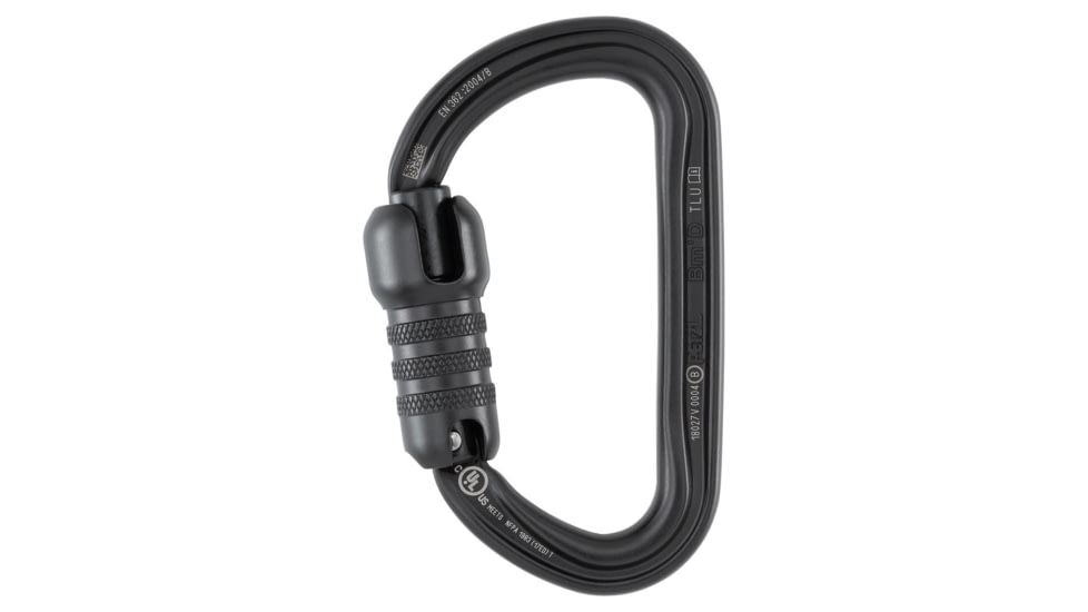 Petzl Bm'D Triact-Lock Carabiner, Black, M032AA01