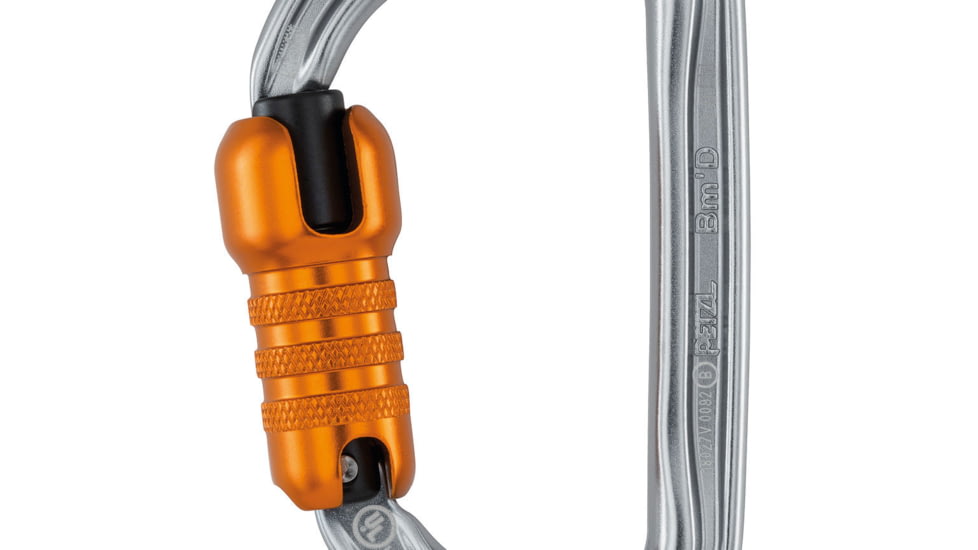 Petzl BmD Triact-Lock Carabiner, Gray, M032AA00