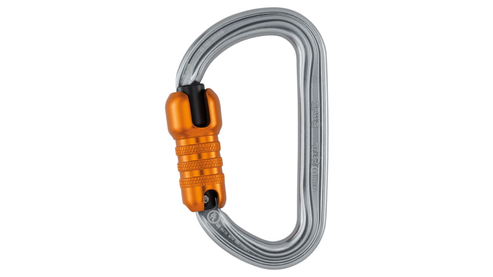 Petzl Bm'D Triact-Lock Carabiner, Gray, M032AA00