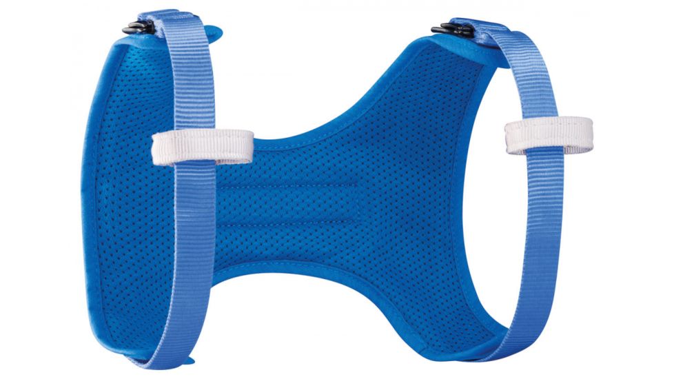 Petzl Body Childrens Positioning Harness for Macchu, Blue, C018BA00