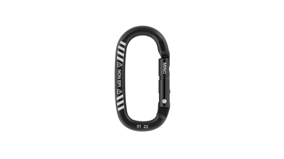 Petzl Carabiner Mino Accessory, No Bars, M007AA00