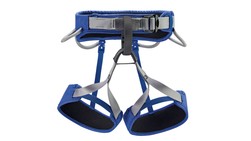 Petzl Corax LT Climbing Harness, Blue, M, C052AA02
