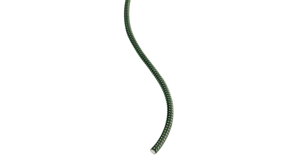 Petzl Cordage 7mm x 120m,Green/Black R47AG 120