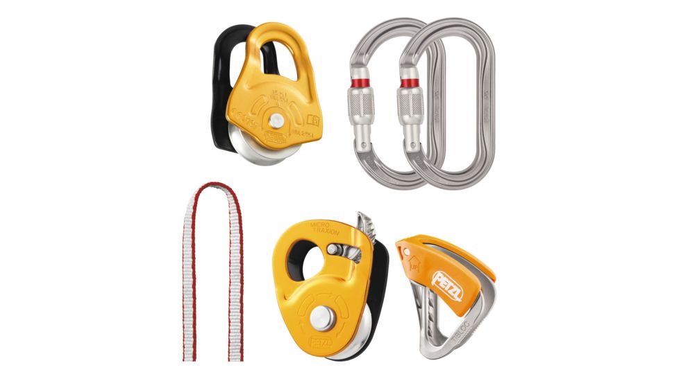 Petzl Kit Crevasse Rescue, One Size, K025AA00