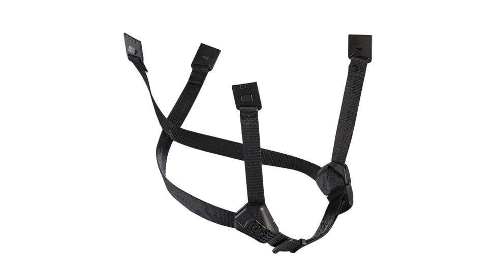 Petzl Dual Chinstrap, Black, Standard, A010FA01