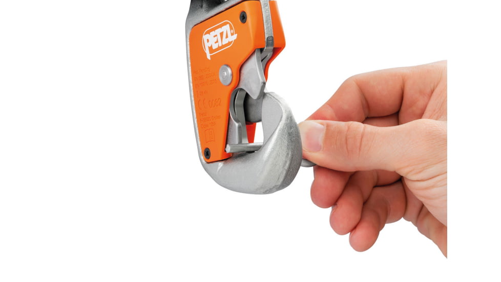 Petzl Easytop Carabiner, Steel/Nylon, M001AA00