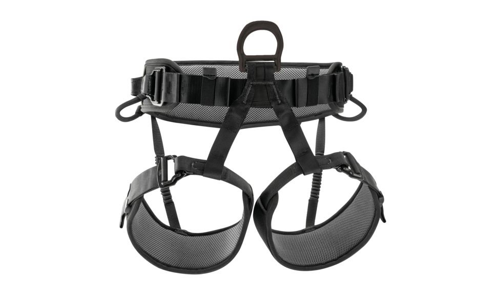 Petzl Falcon Black Lightweight Rescue Harness, 1, C038AA03
