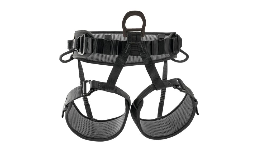 Petzl Falcon Black Lightweight Rescue Harness, 1, C038AA03