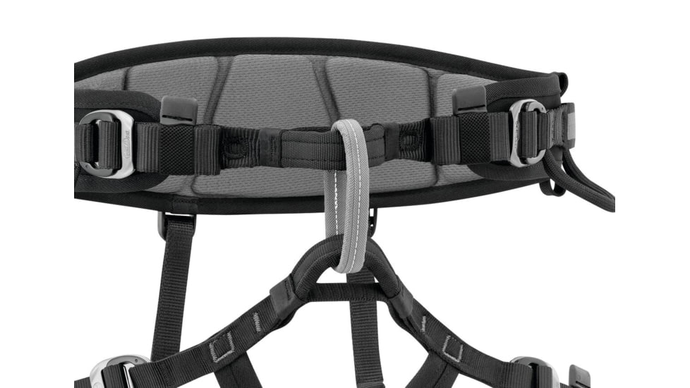 Petzl Falcon Mountain Harness, Black/Gray, 1, C038FA00