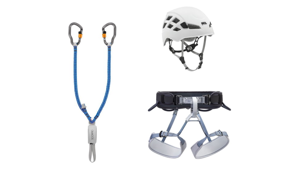 Petzl Ferrata Vertigo Kit Via, Disco, 1, K029CC00