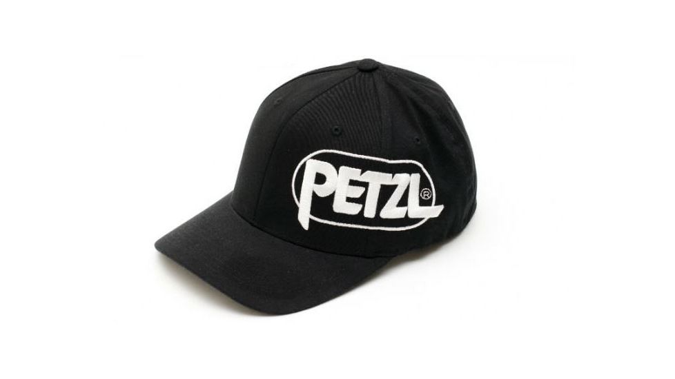Petzl FLEXFIT Logo Ball Cap,Black,Size 1 Z80 B