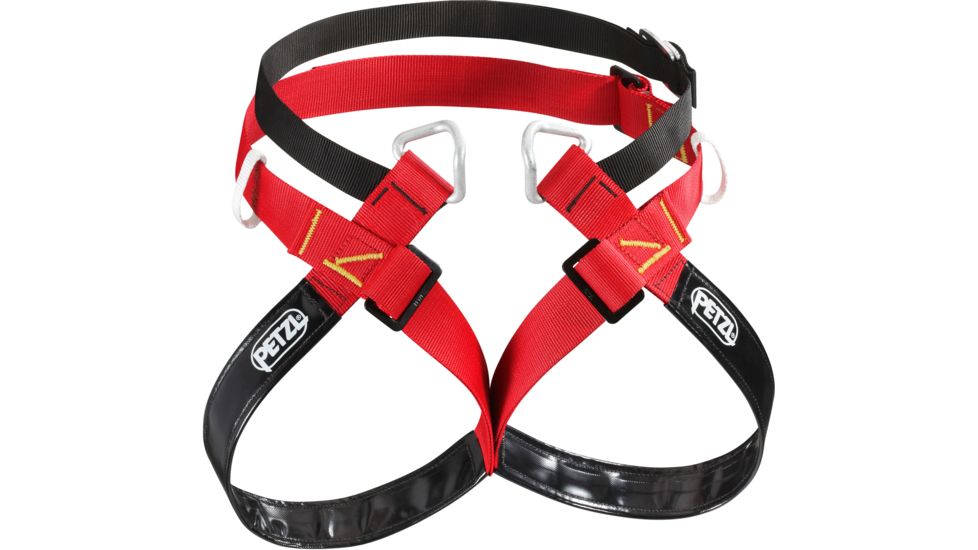 Petzl Fractio Harness-Red/Black-Size 1