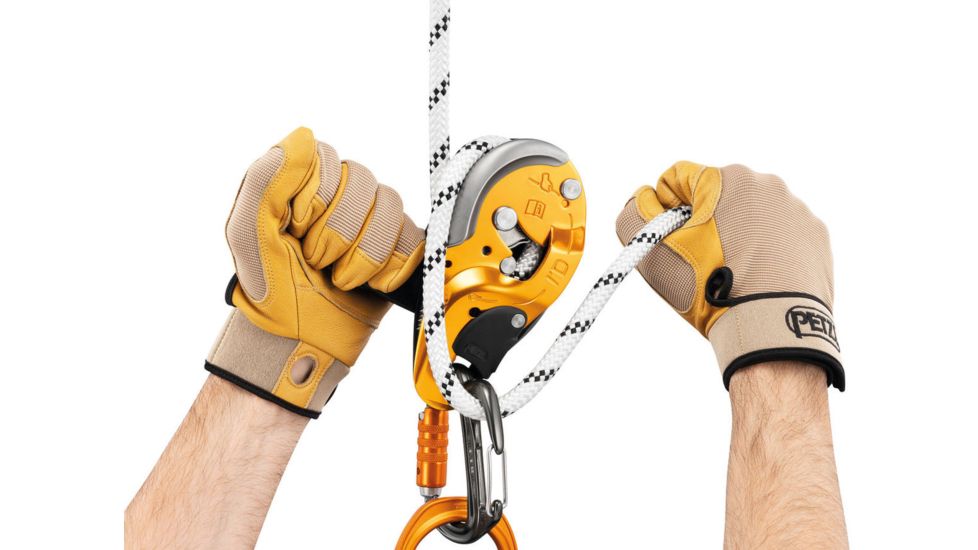 Petzl Freino Z Carabiner, Black/Orange, M042BA00