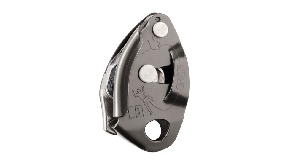 Petzl GRIGRI 2 Assisted Braking Belay Device, Grey, D14BG