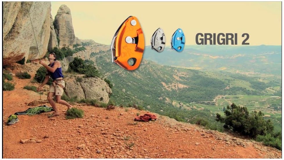 Petzl GRIGRI 2 Assisted Braking Belay Device, Yellow, D14BY
