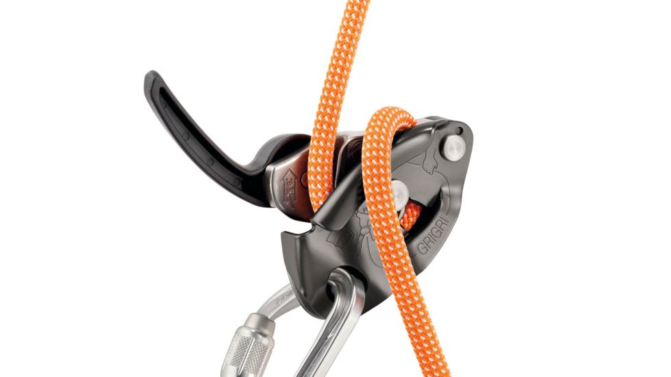 Petzl GRIGRI 2 Assisted Braking Belay Device, Grey, D14BG