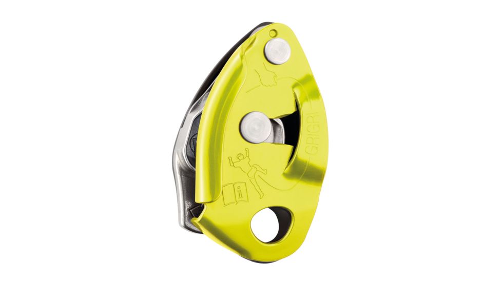 Petzl GRIGRI 2 Assisted Braking Belay Device, Yellow, D14BY