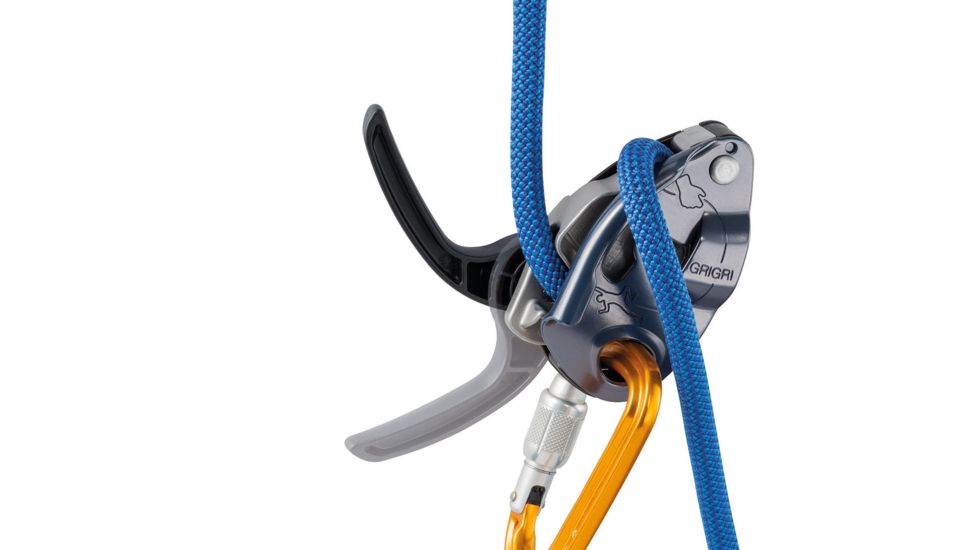 Petzl Grigri 2019 Belay Device, Gray, D014BA00