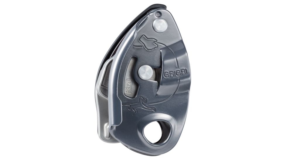 Petzl Grigri 2019 Belay Device, Gray, D014BA00
