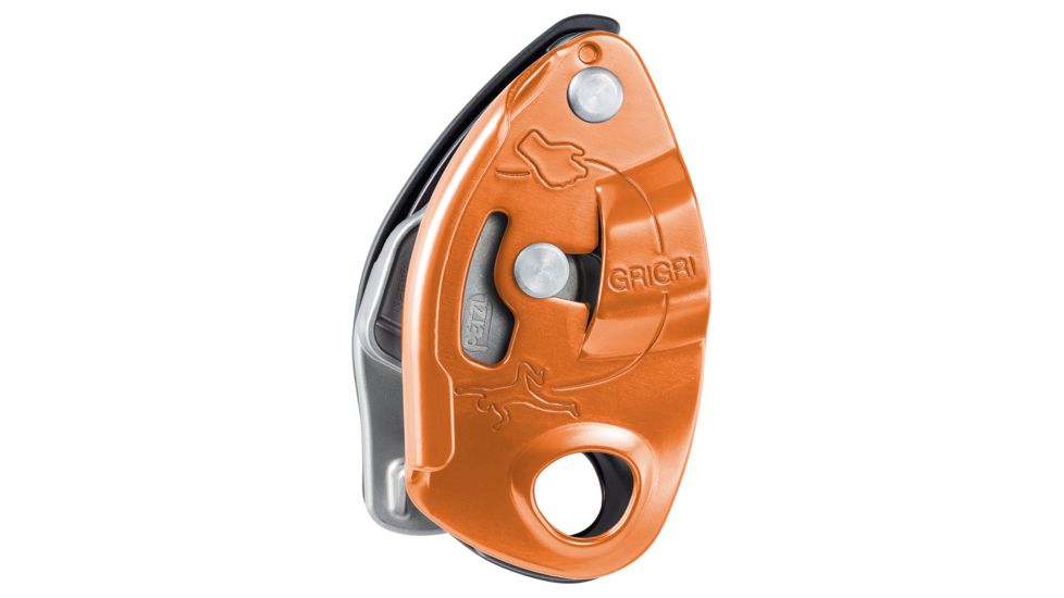 Petzl Grigri Belay Device, Red/Orange, D014BA01