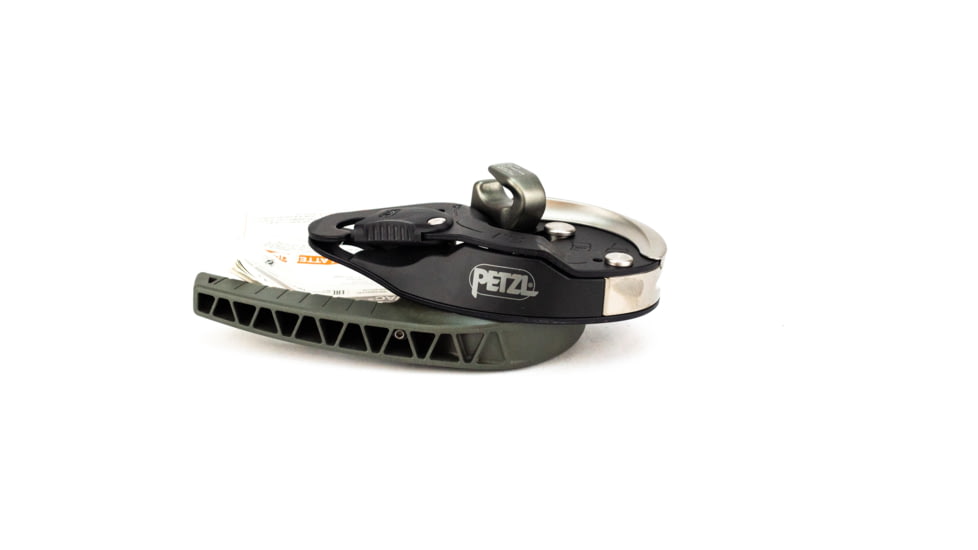 Petzl I'D Evac Self-braking Descender, Black, D020CA01
