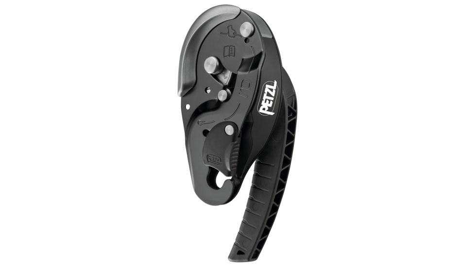 Petzl I'D Descender, Black, 12.5-13 mm, D020BA01