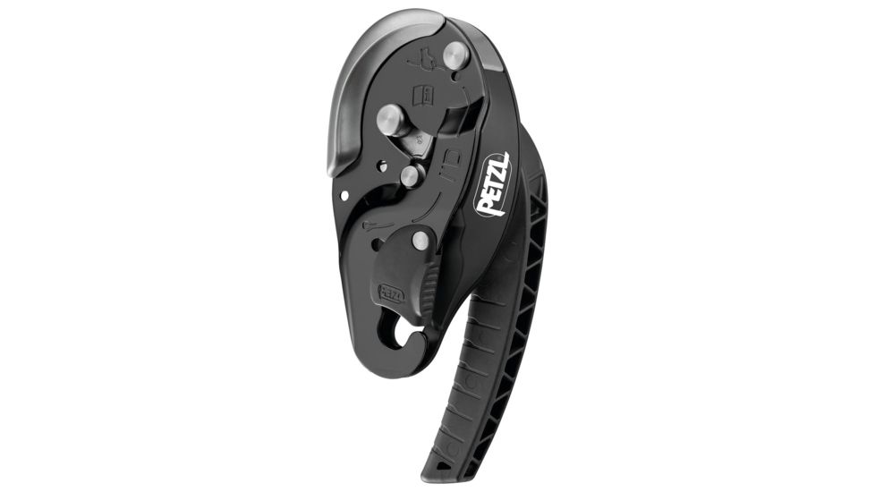 Petzl I'D Descender, Black, 10-11.5 mm, D020AA01