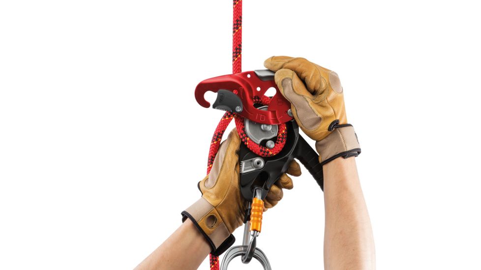 Petzl I'D Descender, Red, 12.5-13 mm, D020BA00