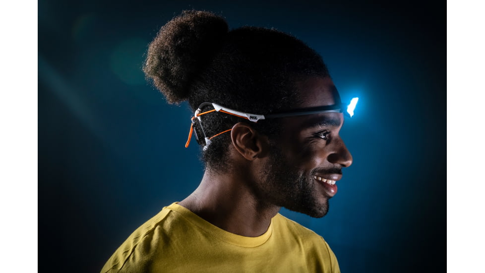 Petzl IKO CORE Lightweight Rechargeable Headlamp, 500 lumens, Black, E104BA00