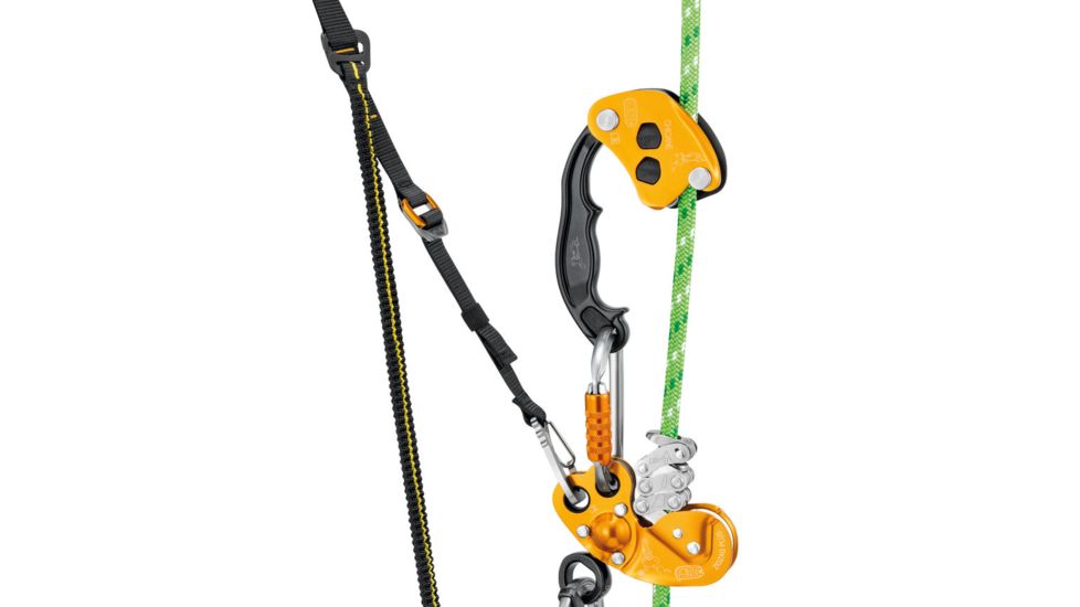 Petzl Knee Ascent System W/ Croll L 8-13Mm Rope Loop, D022DA00