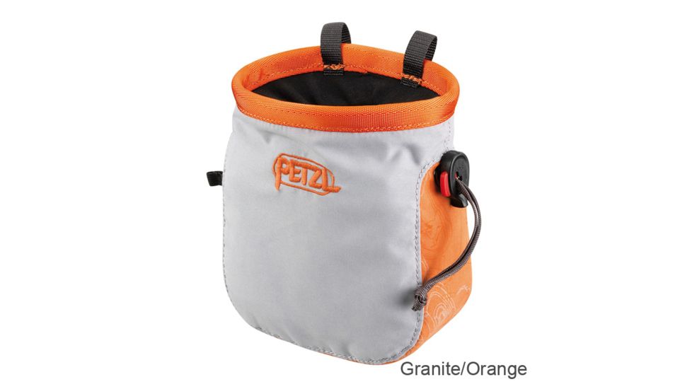 Petzl Koda Chalkbag - Granite/Orange Regular