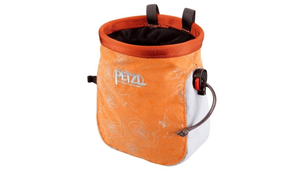 Petzl Kodapoche Chalkbag - Charlet Orange Topo