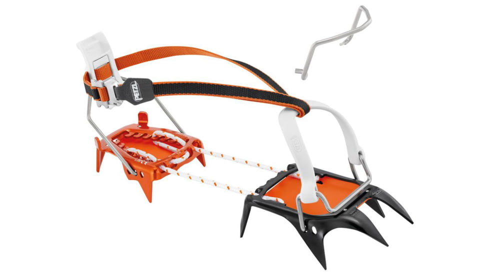 Petzl Leopard Crampons, Hybrid Leverlock Universel, U030AA00