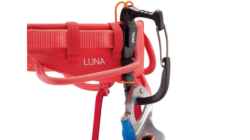 Petzl Luna Harness - Womens, Coral Red, Extra Small, C035CA00