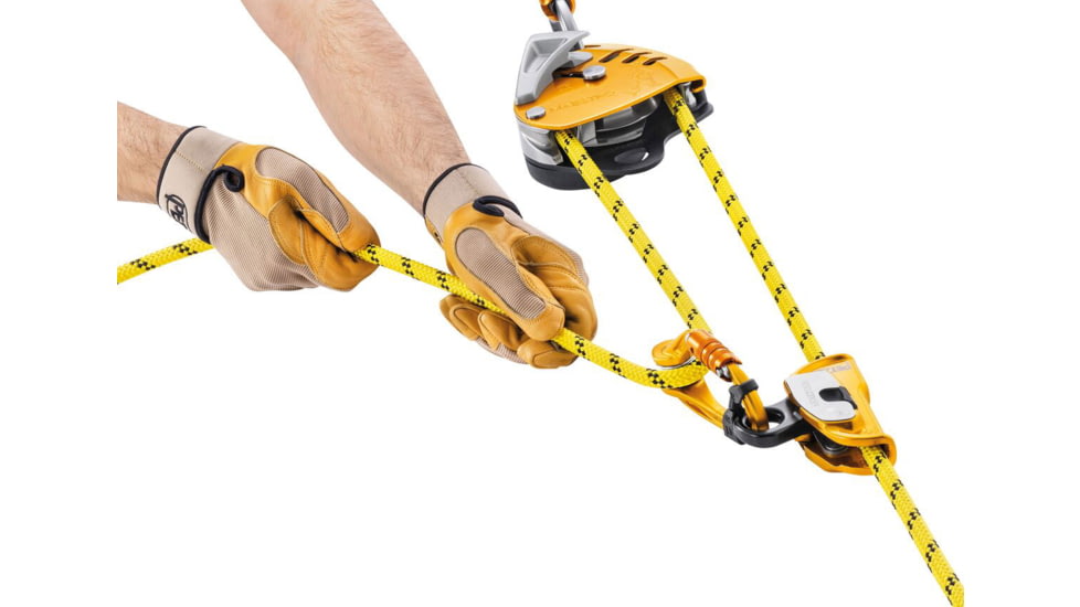 Petzl Maestro S Descender, Yellow, 10-11.5 mm, D024AB00