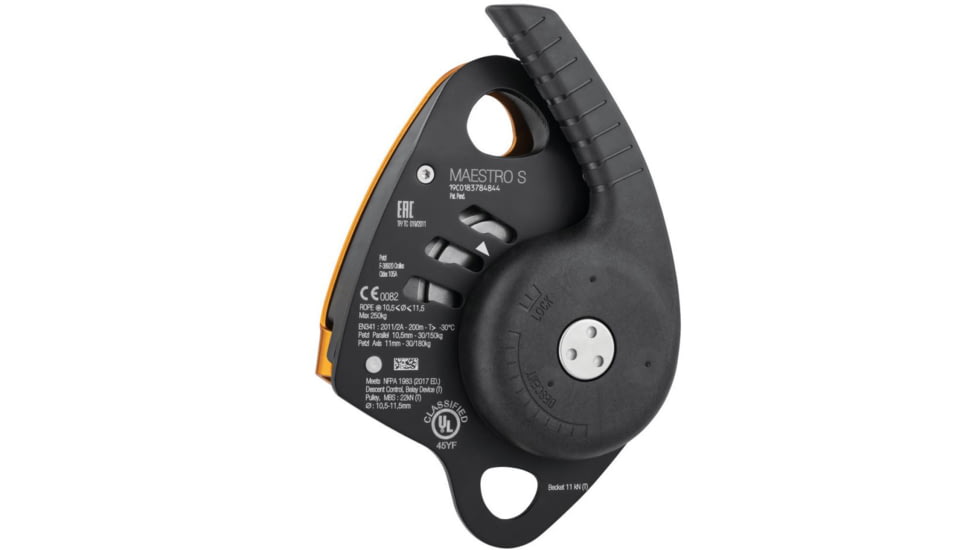 Petzl Maestro S Descender, Yellow, D024AA00