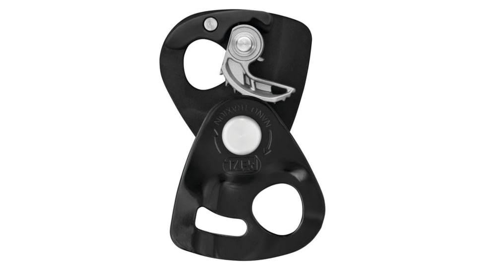 Petzl Nano Traxion Progress-Capture Pulley, Black, P053AA01