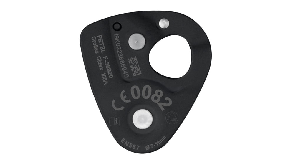 Petzl Nano Traxion Progress-Capture Pulley, Black, P053AA01