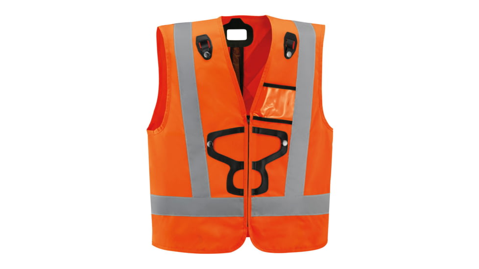 Petzl Newton HI-VIZ Vest, Orange, C073HA00