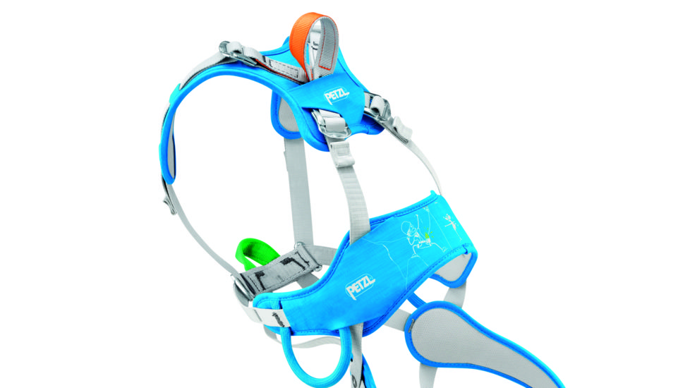 Petzl Ouistiti Harness, Methyl Blue, C068AA00