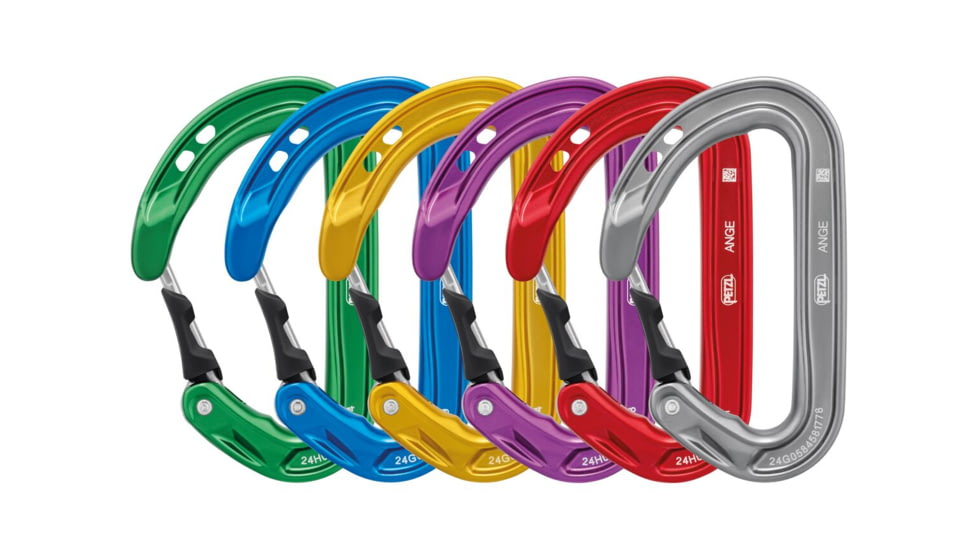 Petzl Pack of 6 ANGE carabiners