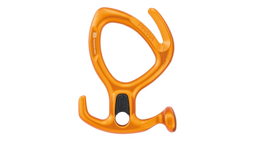 Petzl Pirana Belay, Orange, D005AA00