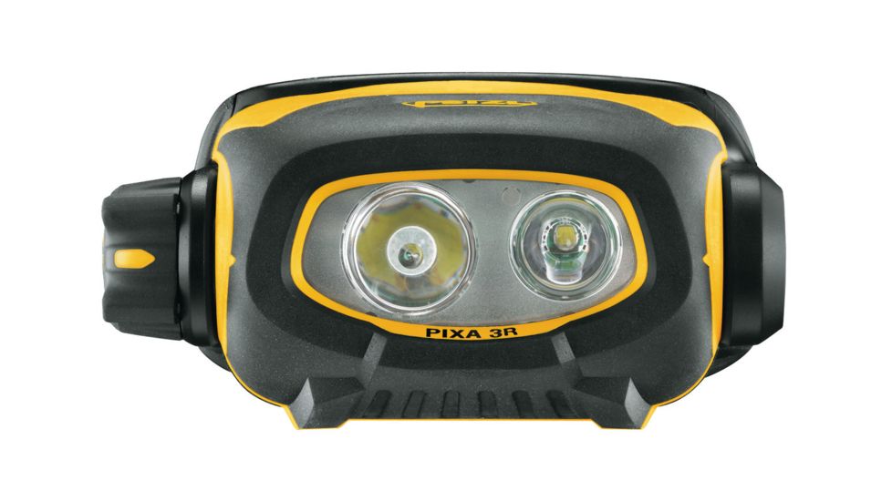 Petzl Pixa 3R Headlamp, Black/Yellow, E78CHR 2