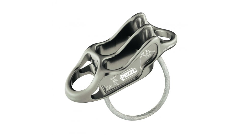 Petzl Reverso 4 Belay Device Gray D17 C