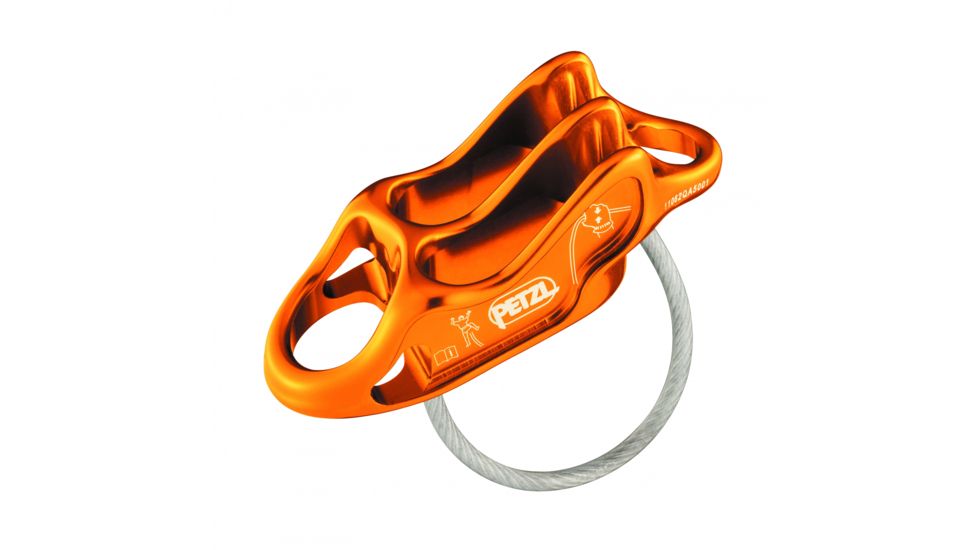 Petzl Reverso 4 Belay Device Orange D17 O